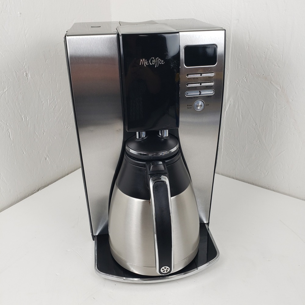 Mr. Coffee BVMC-PSTX91 10-Cup Thermal Programmable Coffee Maker Stainless Black
